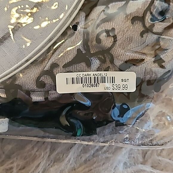 NWT Spirit halloween girls dark angel white‎ and black costume size 12-14 - Picture 4 of 4